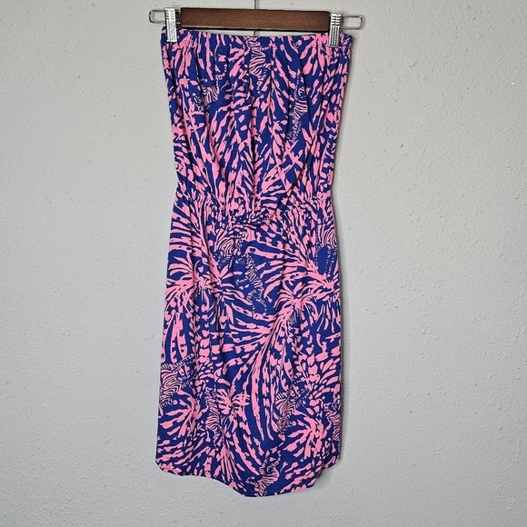 Lilly Pulitzer Rolling in the Grass Windsor Dress 100%‎ Pima Cotton Size XXS - Picture 1 of 10